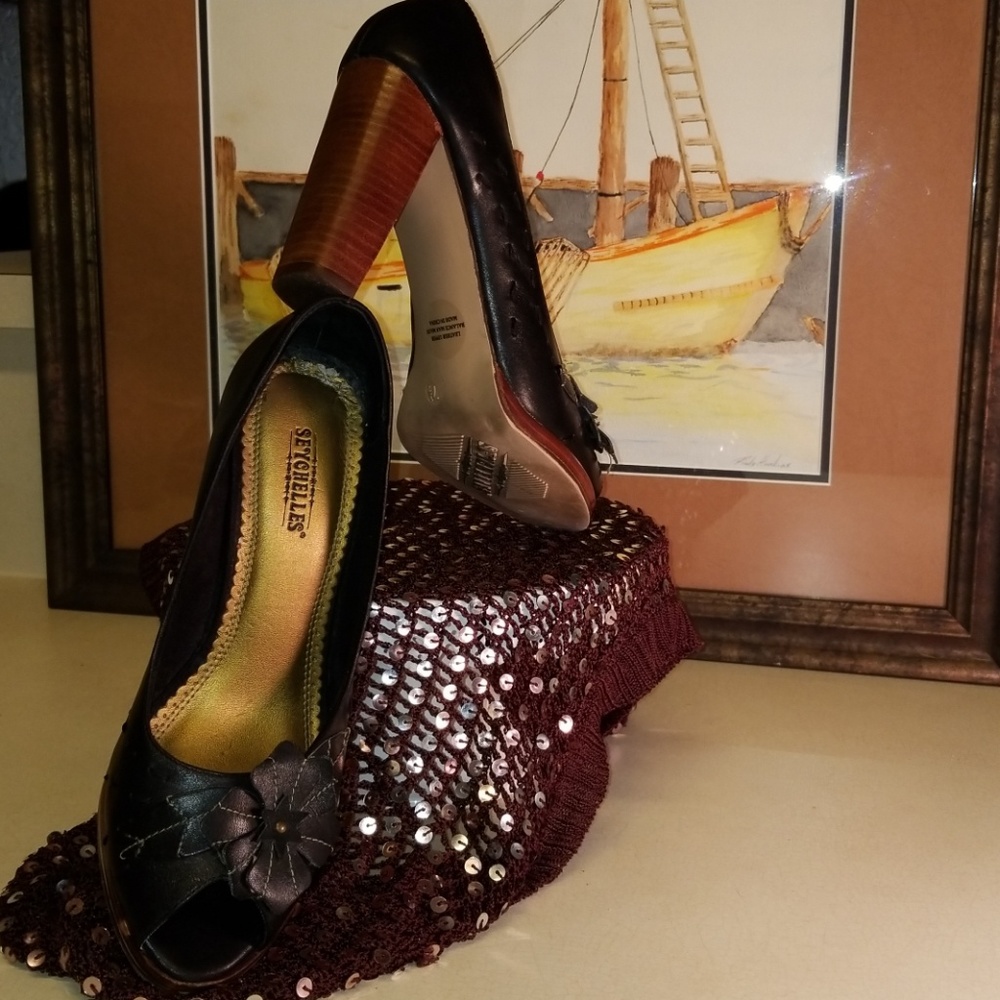 Seychelles Sz 7.5  heels - Picture 3 of 7